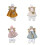 Christmas Angel for Doll Pendant Plush Tree Decorations-Blue 2