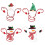 Christmas Decorations Holiday Wine Bottle Glass Holders- B 3