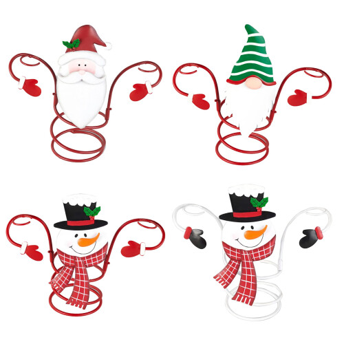 Christmas Decorations Holiday Wine Bottle Glass Holders- B 2