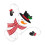 Christmas Decorations Holiday Wine Bottle Glass Holders- B 5