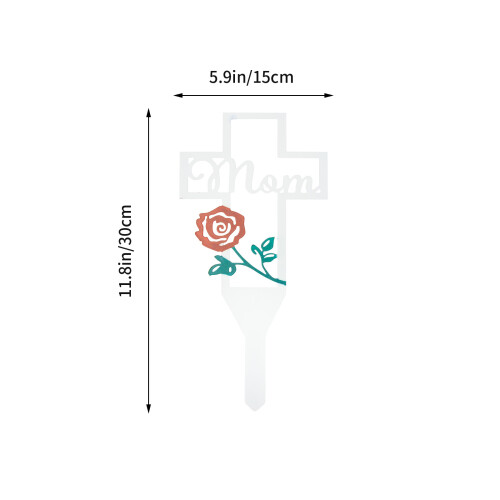 Mom Design Friedhof Schild Für Draußen 2