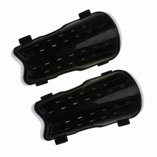 Breathable Soccer Shin Guards Pair for Adults Leg Protection Black for Football