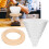 Transparent Glass Coffee Dripper with Reusable Filter Funnel Kettle Accessory 16