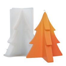 Candle Mould Xmas Pine Tree Molds DIY Cake Decor Home Party-2