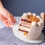 2 Pièces Carton Alvéolé Support De Gâteau De 4 Pouces Pour 8