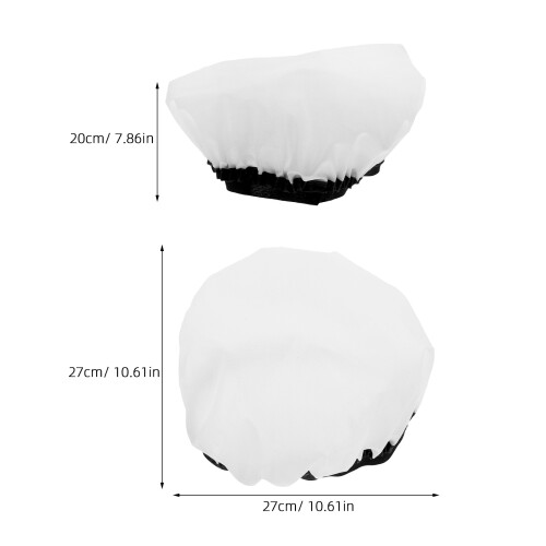 cache en tissu d'art pour lampe flash, rond, 2 pièces 2