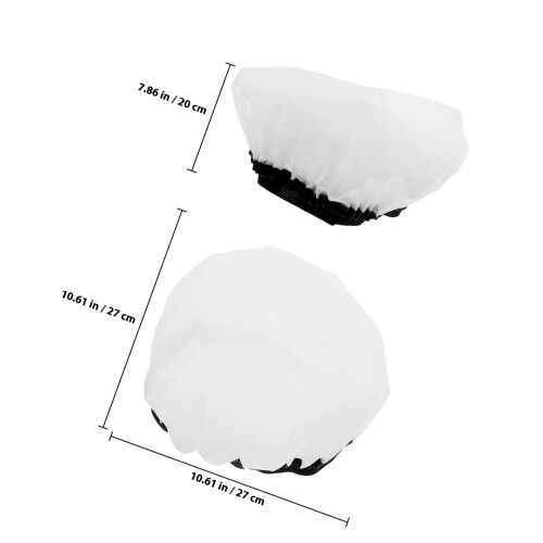 cache en tissu d'art pour lampe flash, rond, 2 pièces 1