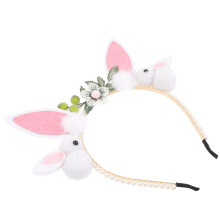 1Bunny Hoofdband Met Konijnenoren, Comfortabel, Feestdecoratie