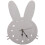 3 Pcs Creative Design Wooden Wall Clock Hanging (Grey) 9