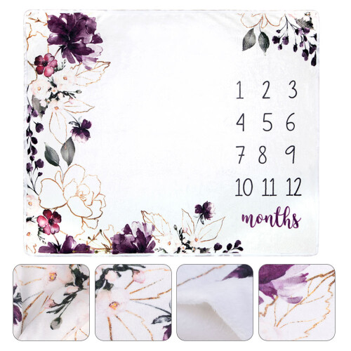 1pc Blanket Commemorate Flannel Blocks Child 1