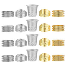 60 Pcs Diy Copper Sewing Thimble For Cross Stitch Finger Protector