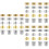 60 Pcs Diy Copper Sewing Thimble For Cross Stitch Finger Protector 7