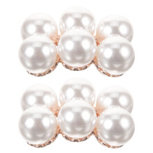 1 Pair Detachable Pearl Shoe Buckles Clips For High Heels Accessories