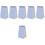 6 Pcs Desk Calendar For Time Checking Writing Memos Plans Office Use 5