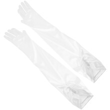One Pair Of Elegant Mesh Bridal Wedding Gloves