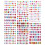 24 Sheets Self Adhesive Face Gems Rhinestones For Makeup Decor 1