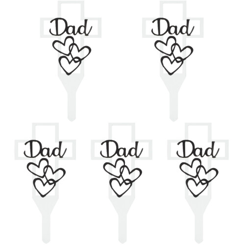 5pcs White The Cross Dad Iron Set 1