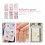 24 Sheets Self Adhesive Face Gems Rhinestones For Makeup Decor 10