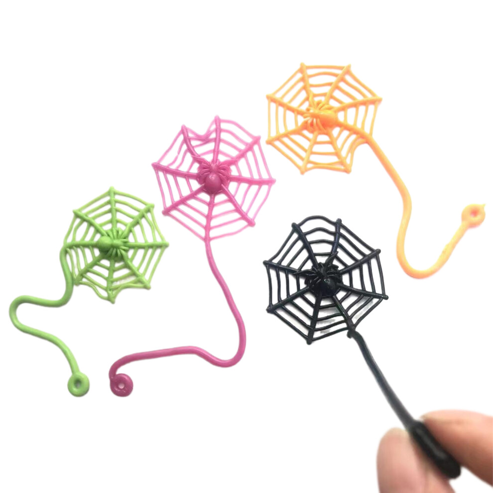 Bright Sticky Spider Webs Throw On Ceilings Walls 36 Pcs Sticky Spider-image-OPC-PMTXQMN-NEW