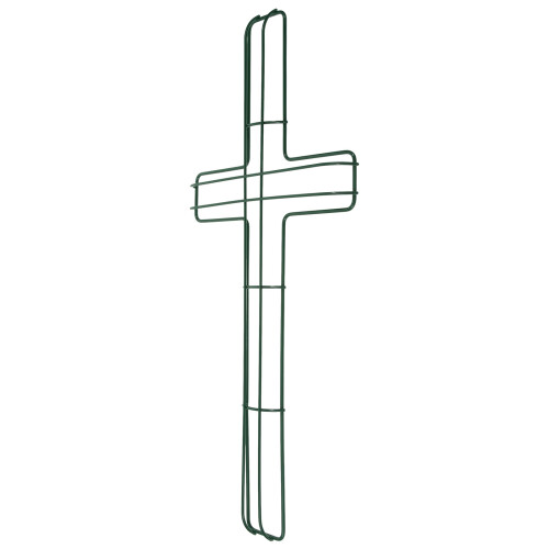 5Pcs Cross Wreath Frame Metal Wire Form For Easter Christmas 2
