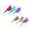 12 Pcs Colorful Simulation Bird Decor For Garden Yard 11