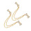 2Pcs Lady Cardigan Clips Bow Collar Pins 4