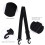 2Pcs Ski Boot Hand Straps Black Nylon Carrier for Snowboard Boots 9