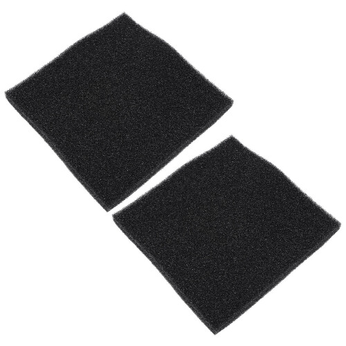 2Pcs Fish Tank Sponge Filter Pad Black Durable Aquarium Purify Sponge
