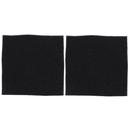 2Pcs Fish Tank Sponge Filter Pad Black Durable Aquarium Purify Sponge 1