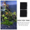 2Pcs Fish Tank Sponge Filter Pad Black Durable Aquarium Purify Sponge 9