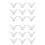 2 Pack Bunny Ear Cake Decoration Cupcake Paper Wrapper 5