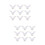 2 Pack Bunny Ear Cake Decoration Cupcake Paper Wrapper 7