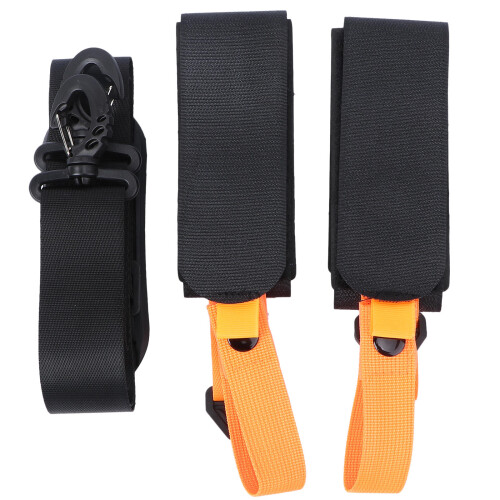 2Pcs Adjustable Snowboard Carry Strap Ski Shoulder Accessory 1