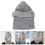 cappello con sciarpa e maschera per attività 10