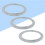 3 Pezzi Anello Silicone Acciaio per Tazza Termica 6