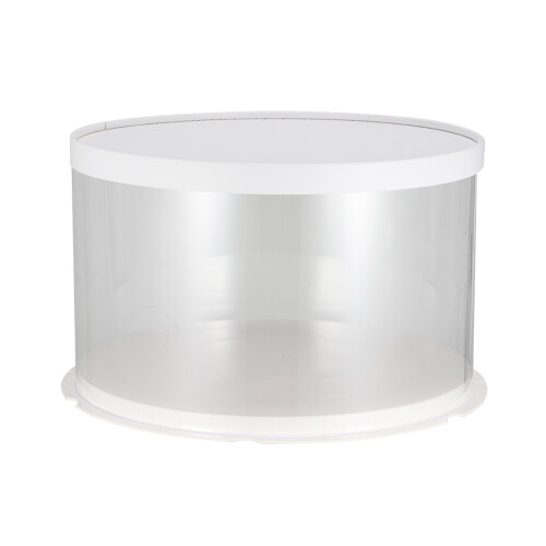 De Transparente Plástico Para Redondos 10"