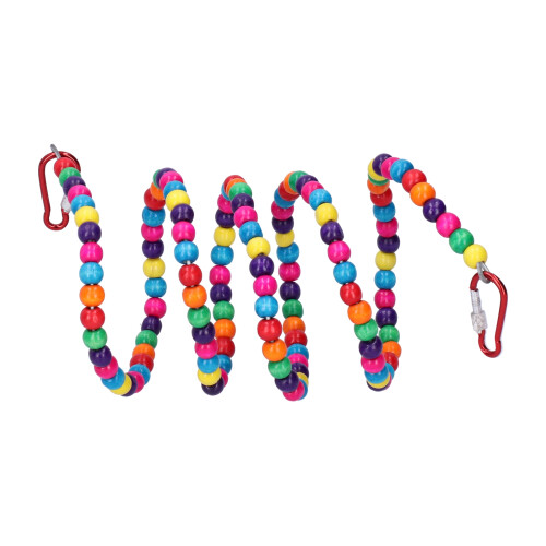 Vogel Stehen Seil Flexible Bunte Schaukel Käfig 1