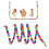 Vogel Stehen Seil Flexible Bunte Schaukel Käfig 11