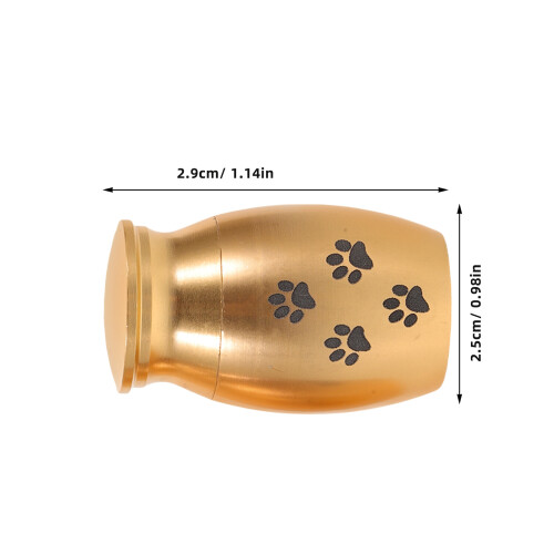 2Pcs Urna Memorial Para E Cães - De 1 Polegada 2