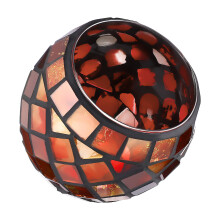 5Pcs Mosaic Glass Tea Light Holder Candlestick For Home Decor Wedding