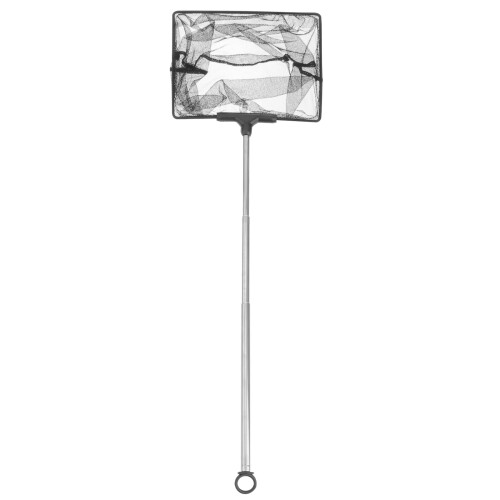 filet à fin, manche long extensible 60 cm pour aquarium