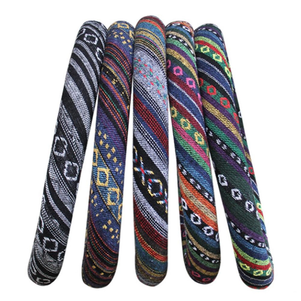 Linen Car Steering Wheel Cover Auto Accessory, Fits 37-38Cm Diameter 8751359608462