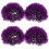 4 Pcs Artificial Grass Balls Simulated Plant Decor Green 6