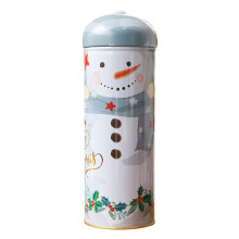 3 Pcs Creative Tinplate Candy Jars Christmas Cookie Boxes