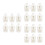 3 Count Catholic Holy Water Bottles Small Safe Child 8