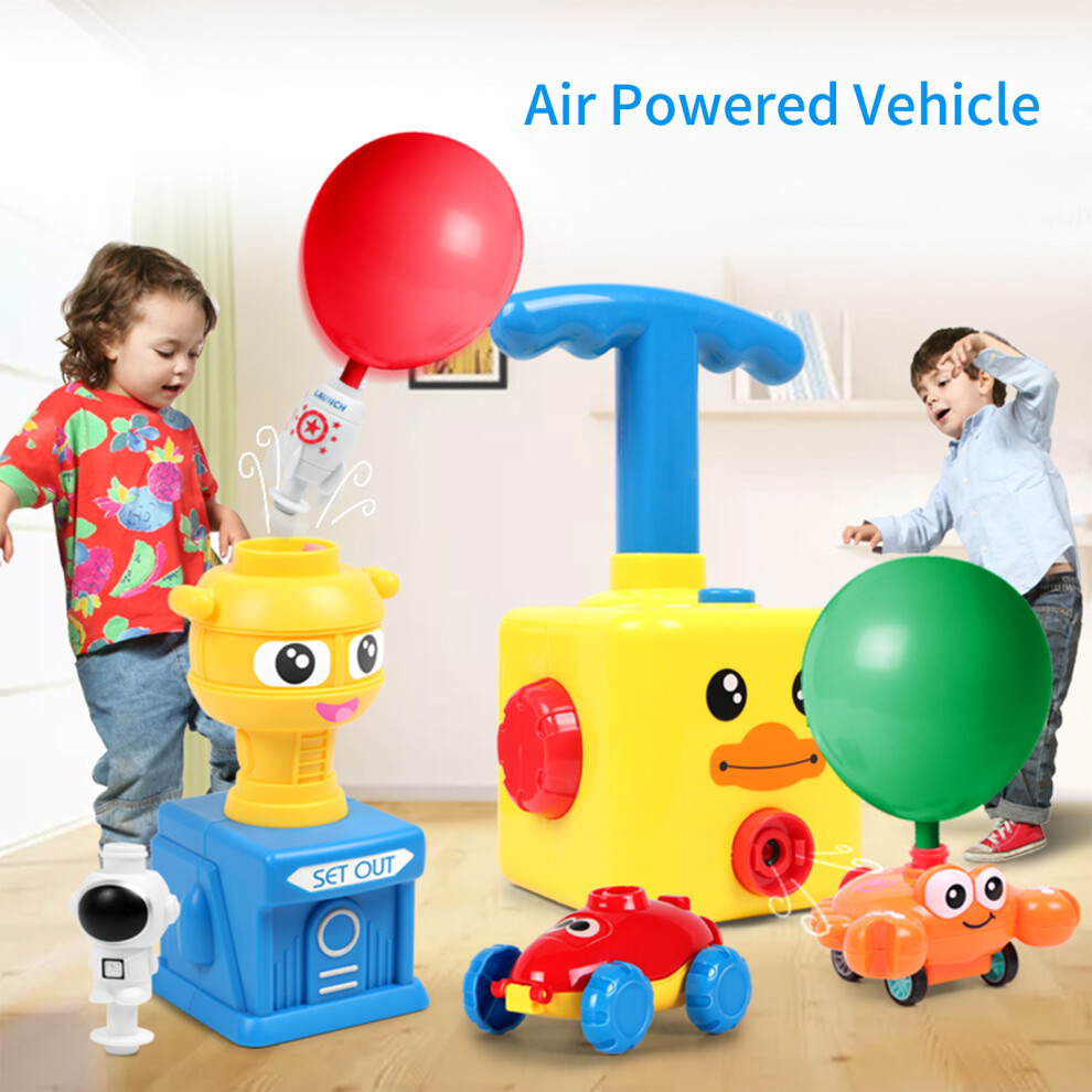 Air Powered Balloon Race Car Set for Kids, 6 Balloons, STEM Educational Toy-image-OPC-PMTY8ZC-NEW