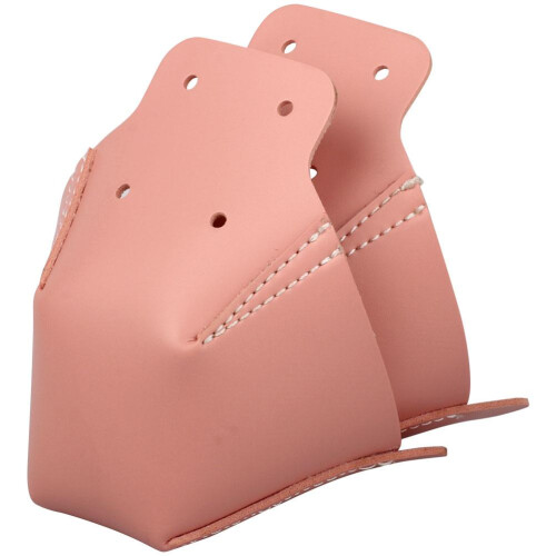 1 Pair Leather Toe Guards for Roller Skates, Red/Green/Purple/Blue