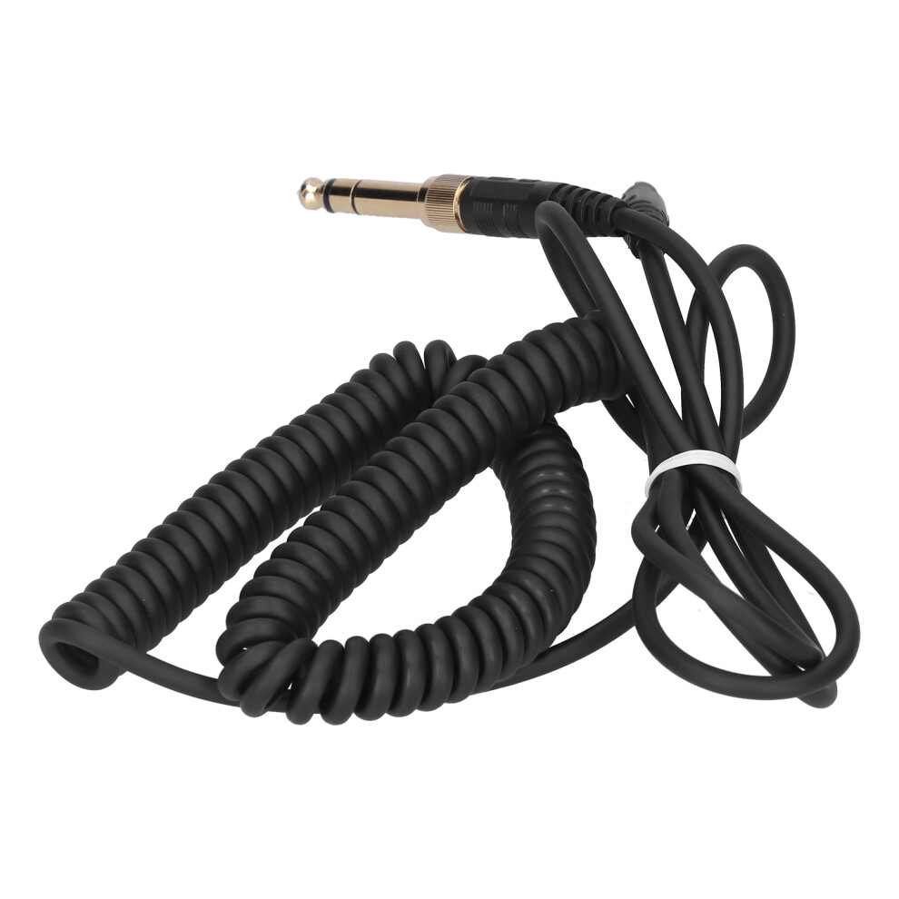 Durable Spring Headphone Audio Cable Replacement For Athm50x M40x - 1.5M Blue 4951359618179