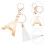 2 Letter Sleutelhanger Vrouwen Trolley 8