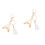 2 Letter Sleutelhanger Vrouwen Trolley 4